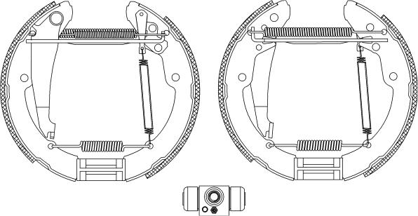 Textar 84052400 - Komplet kočionih papuča parts5.com