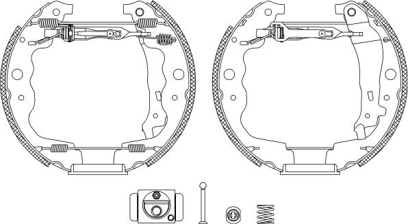 Textar 84069300 - Fékpofakészlet parts5.com