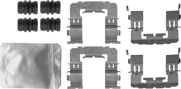 Textar 82542200 - Kit d'accessoires, plaquette de frein à disque parts5.com