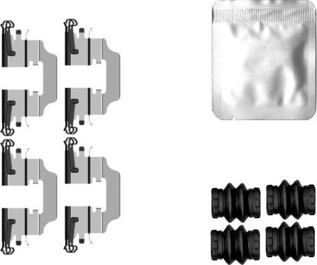 Textar 82560300 - Sada príslużenstva oblożenia kotúčovej brzdy parts5.com