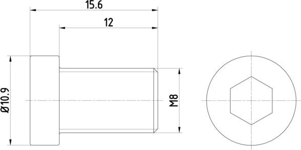 Textar TPM0009 - Schraube, Bremsscheibe parts5.com