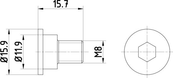 Textar TPM0003 - Cıvata, fren diski parts5.com