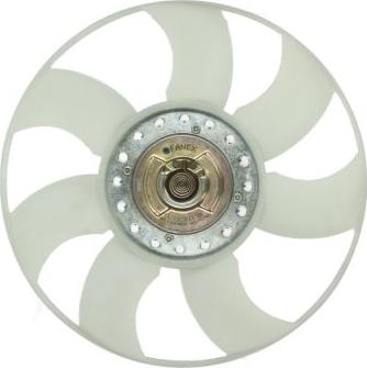 Thermotec D5G007TT - Clutch, radiator fan parts5.com