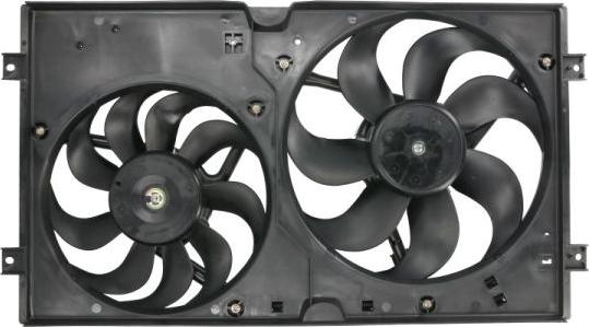 Thermotec D8W041TT - Fan, radiator parts5.com