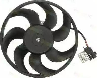 Thermotec D8X011TT - Ventilator, radiator parts5.com