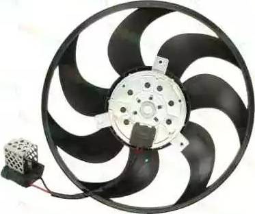 Thermotec D8X011TT - Ventilator, radiator parts5.com