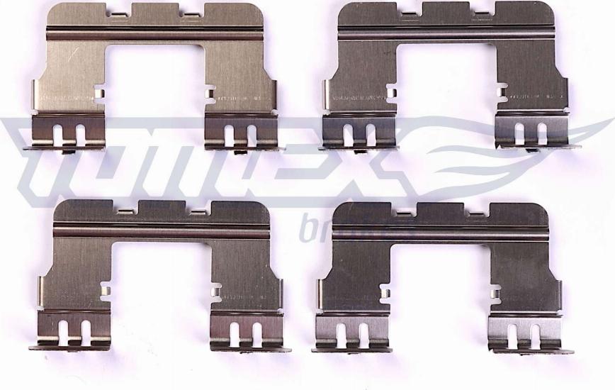 TOMEX brakes TX 44-60 - Accessory Kit for disc brake Pads parts5.com