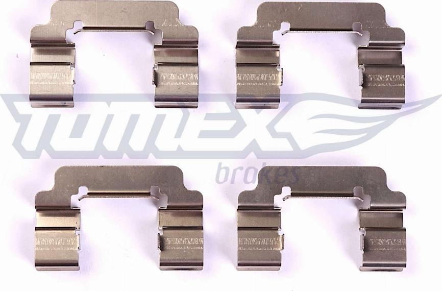 TOMEX brakes TX 44-34 - Set accesorii, placute frana parts5.com