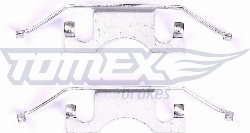 TOMEX brakes TX 44-32 - Aksesuar seti, diskli fren balatası parts5.com