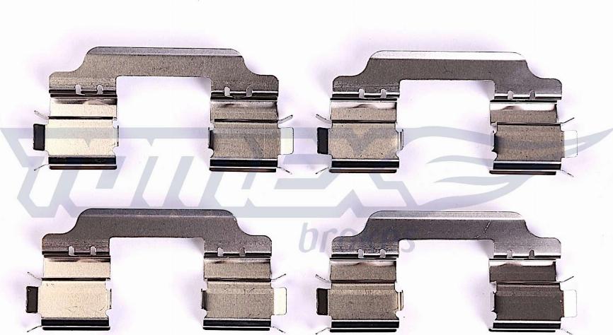 TOMEX brakes TX 44-26 - Set accesorii, placute frana parts5.com