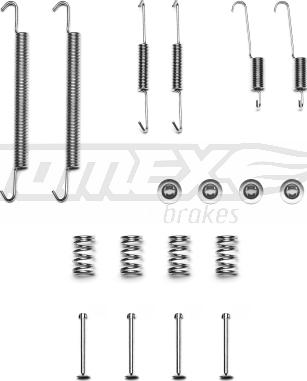 TOMEX brakes TX 40-60 - Set accesorii, sabot de frana parts5.com