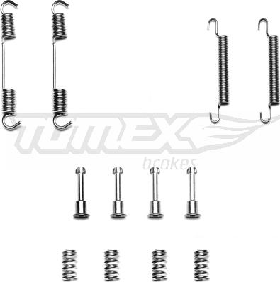 TOMEX brakes TX 40-11 - Accessory Kit, brake shoes parts5.com