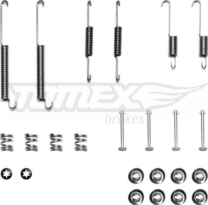 TOMEX brakes TX 40-26 - Комплектующие, барабанный тормозной механизм parts5.com