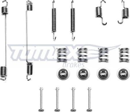 TOMEX brakes TX 41-99 - Juego de accesorios, zapatas de freno parts5.com