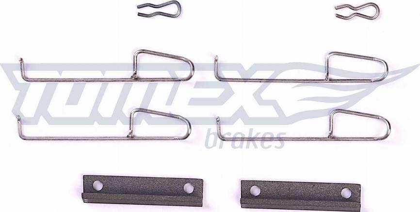 TOMEX brakes TX 43-44 - Accessory Kit for disc brake Pads parts5.com