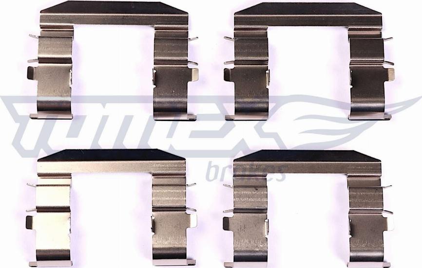 TOMEX brakes TX 43-59 - Set accesorii, placute frana parts5.com