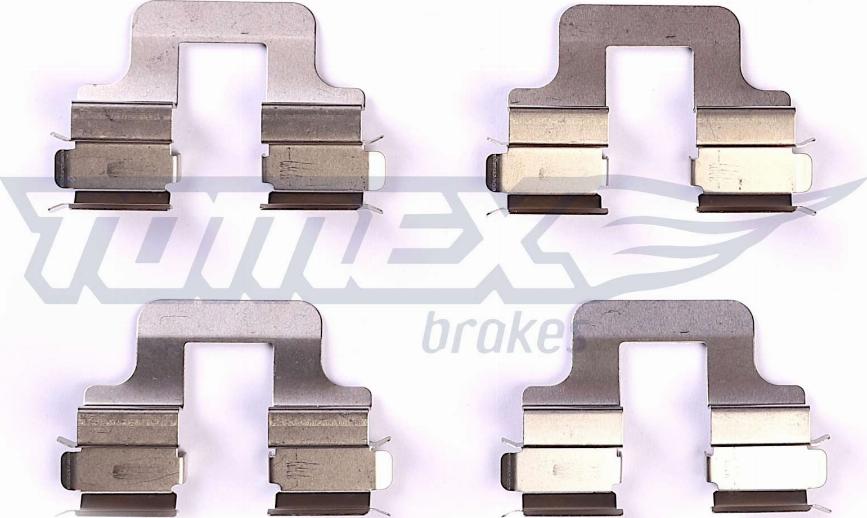 TOMEX brakes TX 43-15 - Accessory Kit for disc brake Pads parts5.com