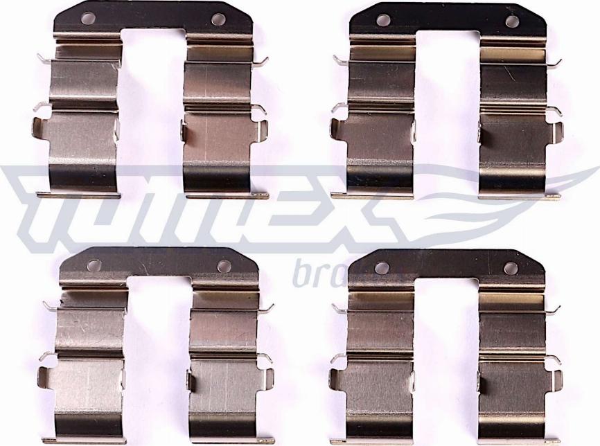 TOMEX brakes TX 43-20 - Kit de accesorios, pastillas de frenos parts5.com