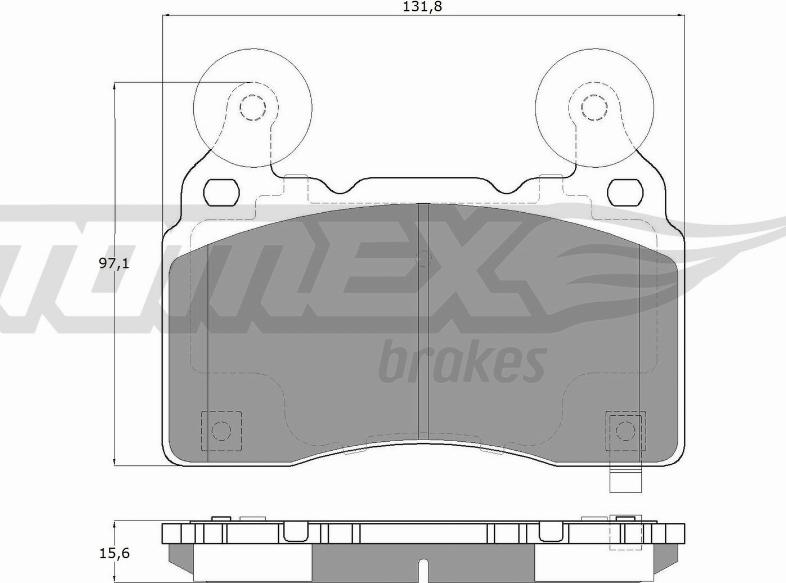 TOMEX brakes TX 18-89 - Set placute frana,frana disc parts5.com