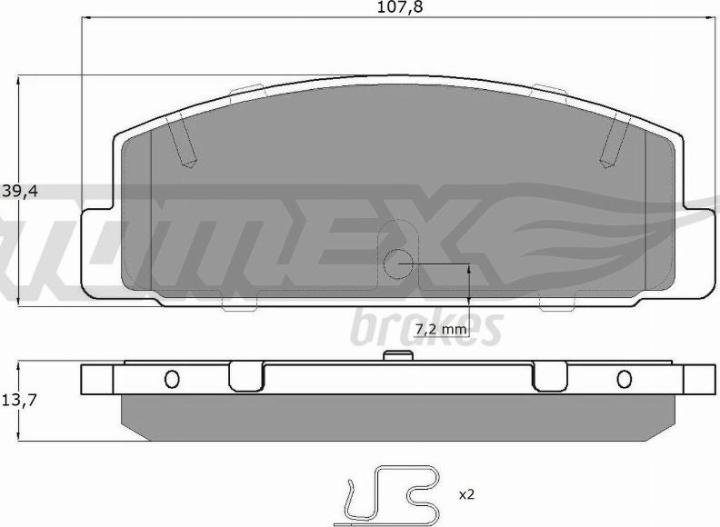 TOMEX brakes TX 13-06 - - - parts5.com