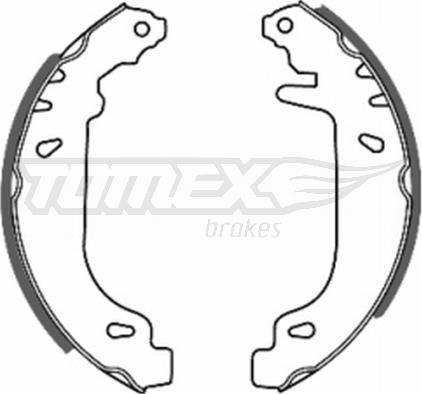 TOMEX brakes TX 20-41 - Juego de zapatas de frenos parts5.com