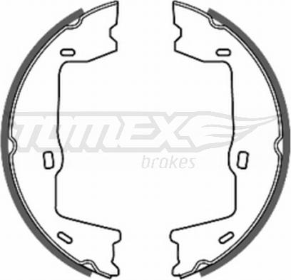 TOMEX brakes TX 20-69 - Sada brzdových čelistí parts5.com