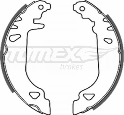 TOMEX brakes TX 20-19 - Set saboti frana parts5.com