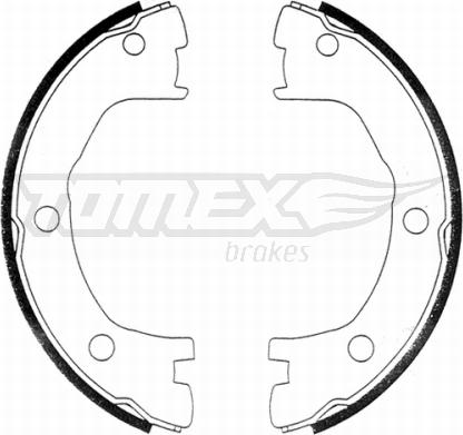 TOMEX brakes TX 21-41 - Set saboti frana parts5.com