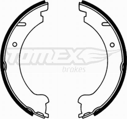 TOMEX brakes TX 21-69 - Комплект тормозных колодок, барабанные parts5.com