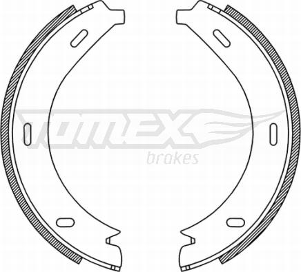 TOMEX brakes TX 21-19 - Fékpofakészlet parts5.com