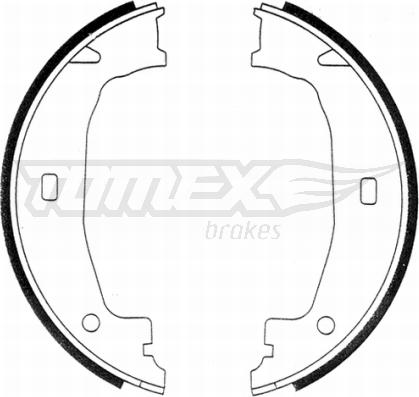 TOMEX brakes TX 21-24 - Juego de zapatas de frenos parts5.com