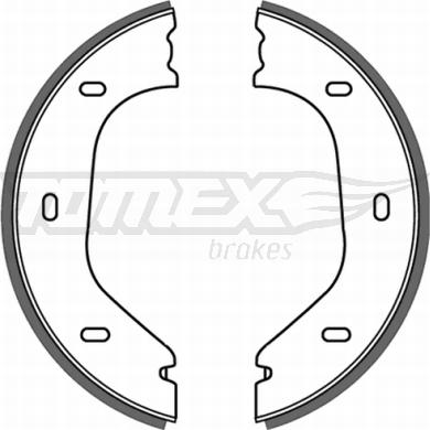 TOMEX brakes TX 21-21 - Piduriklotside komplekt parts5.com