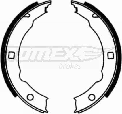 TOMEX brakes TX 21-79 - Set saboti frana parts5.com