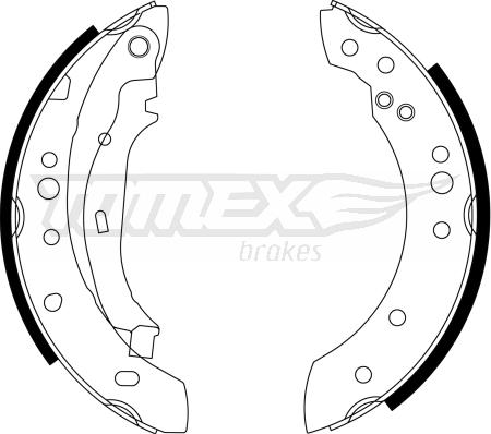 TOMEX brakes TX 23-23 - Komplet kočnih čeljusti parts5.com