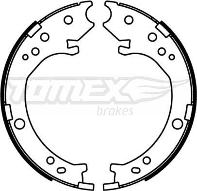 TOMEX brakes TX 22-51 - Bremsbackensatz parts5.com