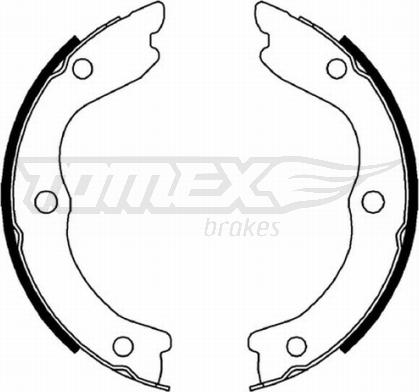 TOMEX brakes TX 22-30 - Zestaw szczęk hamulcowych parts5.com