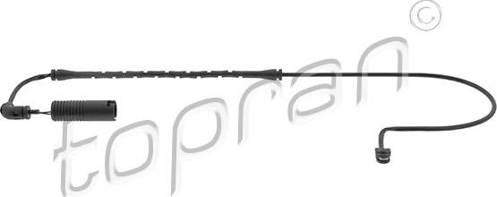 Topran 500 668 - Senzor de avertizare,uzura placute de frana parts5.com