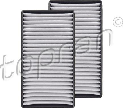 Topran 500 670 - Filter, zrak notranjega prostora parts5.com