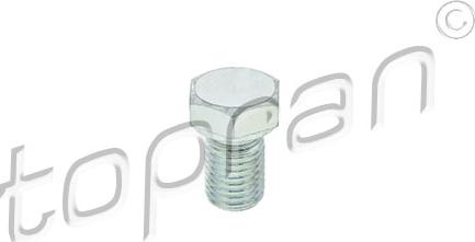 Topran 500 207 - Sealing Plug, oil sump parts5.com