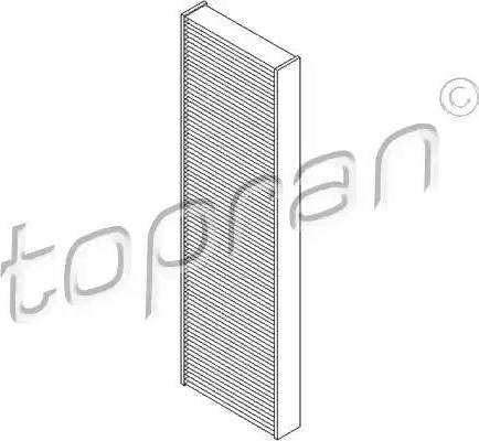 Topran 501 653 - Filtru, aer habitaclu parts5.com