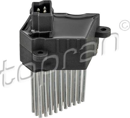 Topran 501 845 - Reglaj, suflanta de interior parts5.com