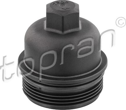 Topran 503 637 - Cap, oil filter housing parts5.com