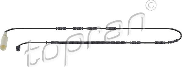 Topran 502 010 - Senzor de avertizare,uzura placute de frana parts5.com