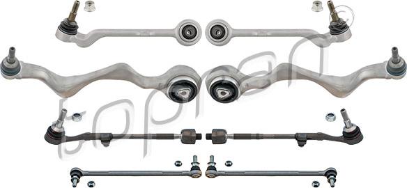 Topran 502 182 - Set, suspensie roata parts5.com