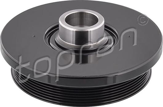 Topran 502 787 - Belt Pulley, crankshaft parts5.com