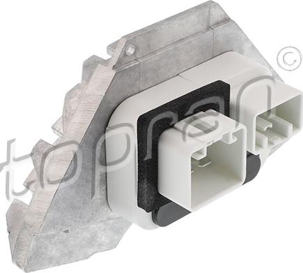 Topran 600 410 - Regulador, ventilador habitáculo parts5.com