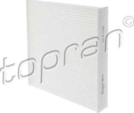 Topran 600 038 - Filtre, air de l'habitacle parts5.com