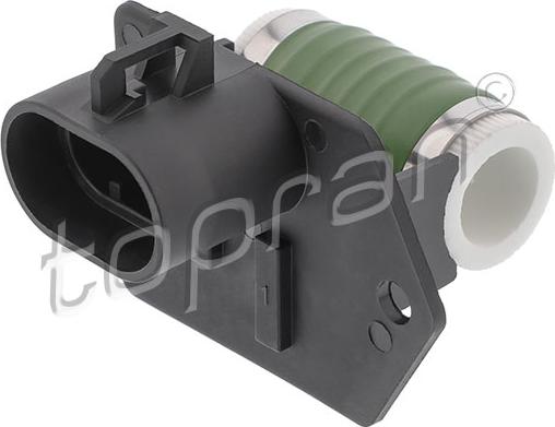 Topran 601 625 - Pred-upor, ventilator hladilnika elektromotorja parts5.com