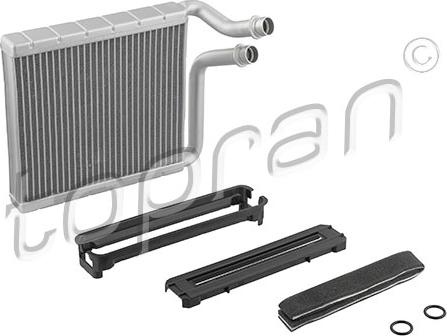 Topran 630 153 - Heat Exchanger, interior heating parts5.com