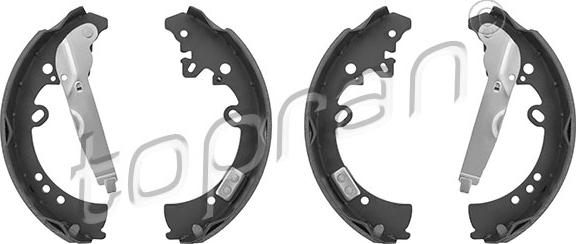 Topran 633 909 - Set saboti frana parts5.com